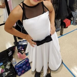 Curtain Call White and Black Costume CXL